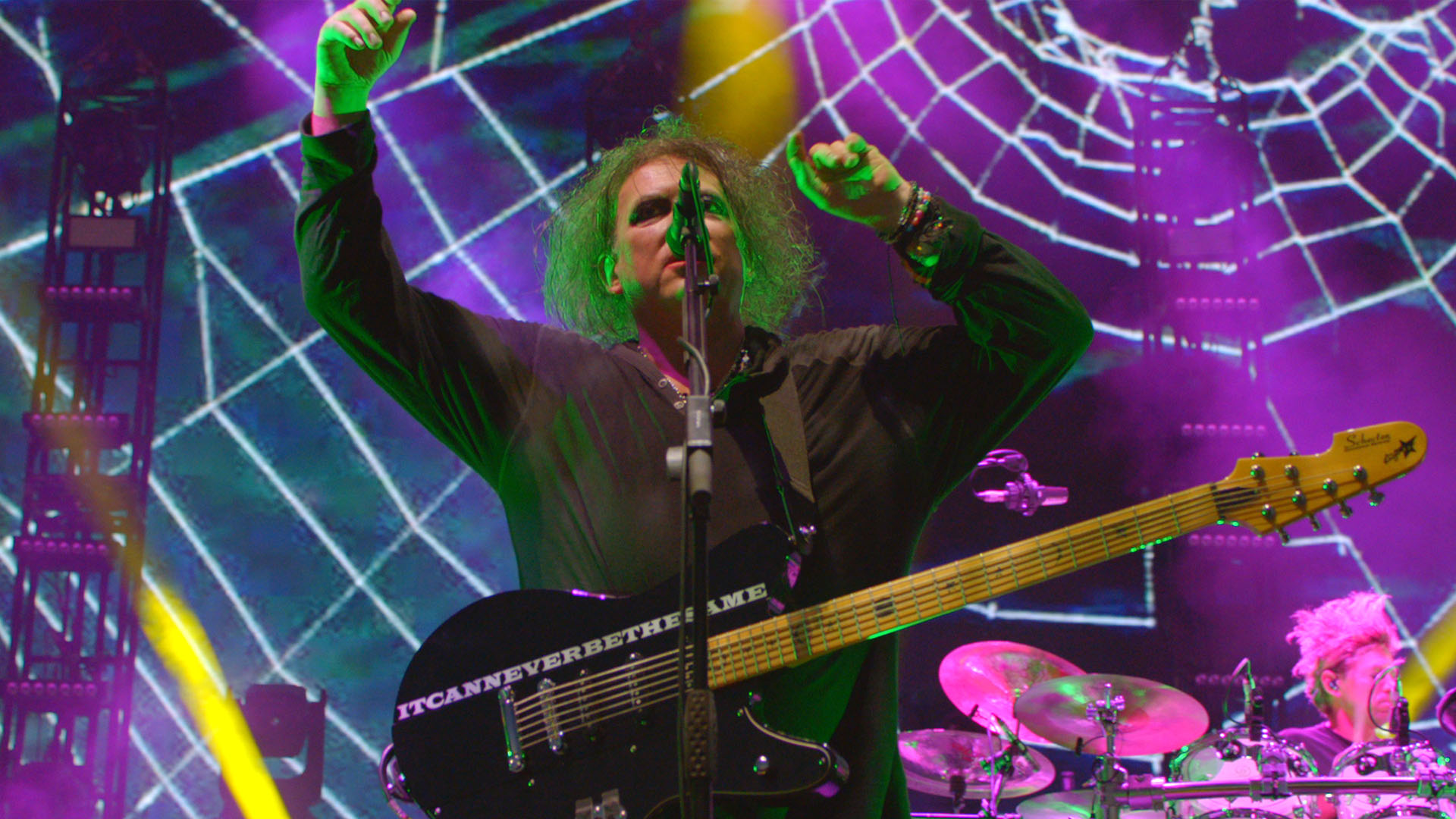 Robert Smith from The Cure